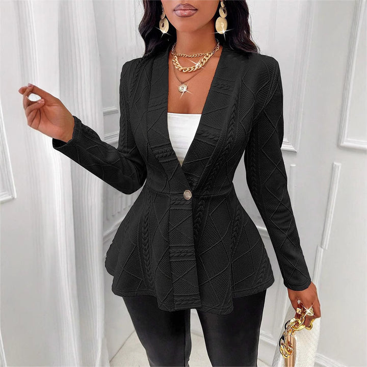 Dames strukturerad blazer Mirla-Eva Jonsson