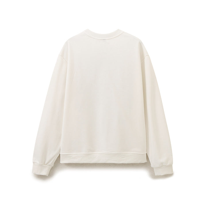 Dames sweatshirt med nostalgisk tryck Mirla-Eva Jonsson