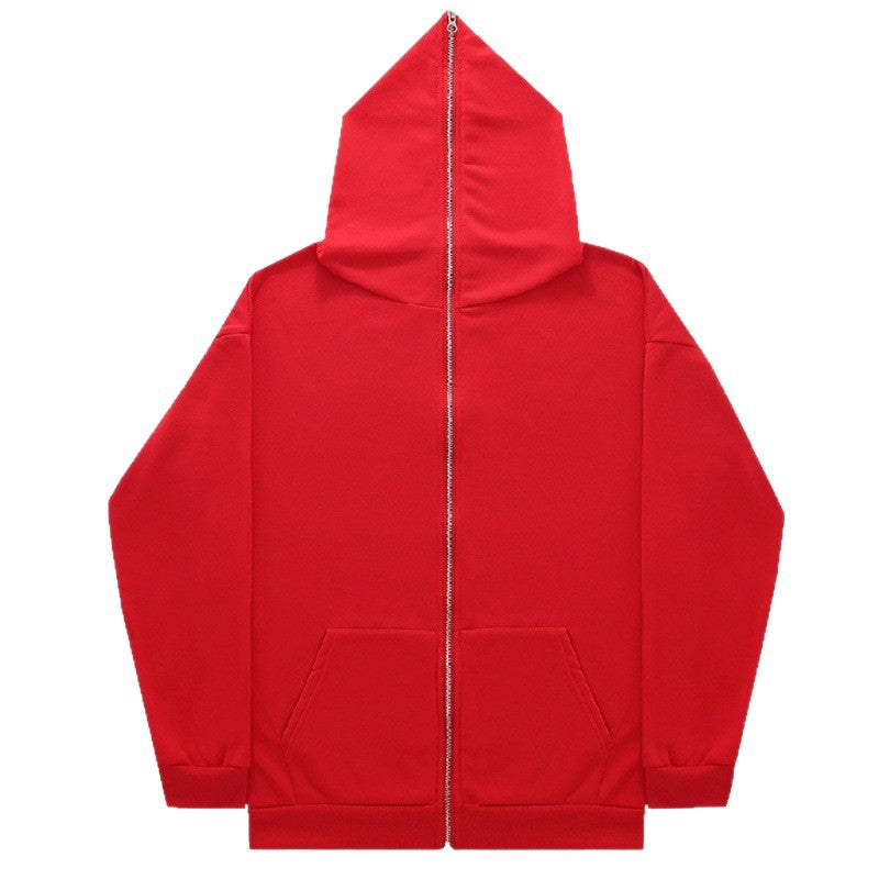 Damez Zip-Hoodie med praktiska fickor och hög krage Eva Jonsson-Eva Jonsson
