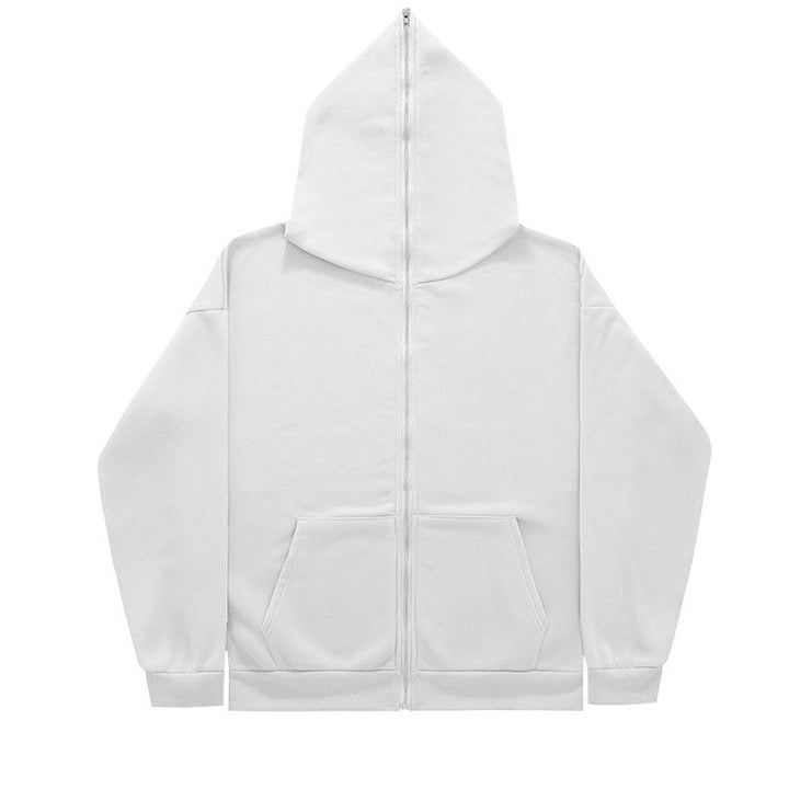 Damez Zip-Hoodie med praktiska fickor och hög krage Eva Jonsson-Eva Jonsson