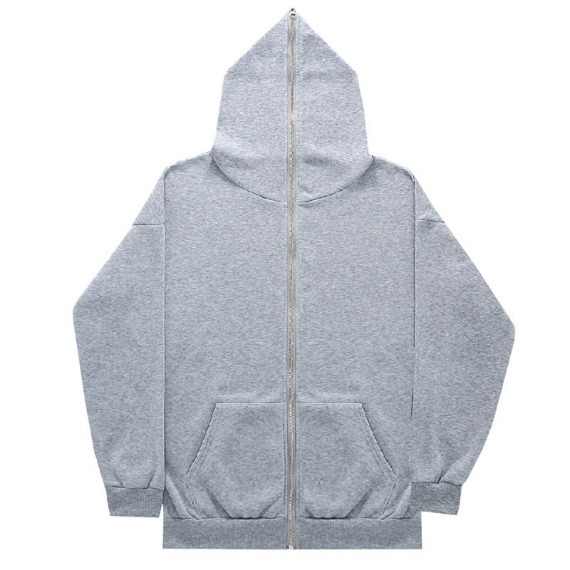 Damez Zip-Hoodie med praktiska fickor och hög krage Eva Jonsson-Eva Jonsson