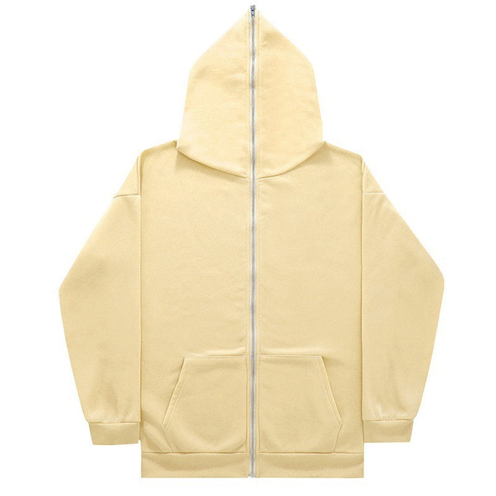 Damez Zip-Hoodie med praktiska fickor och hög krage Eva Jonsson-Eva Jonsson