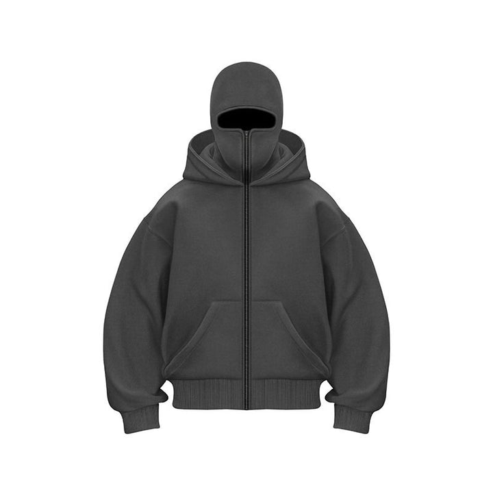 Damhoodie med innovativ design och praktisk dragkedja Mirla-Eva Jonsson