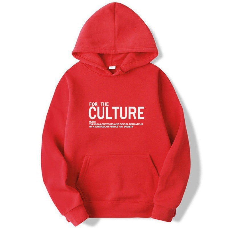 Damhoodie med inspirerande kulturell tryck Mirla-Eva Jonsson