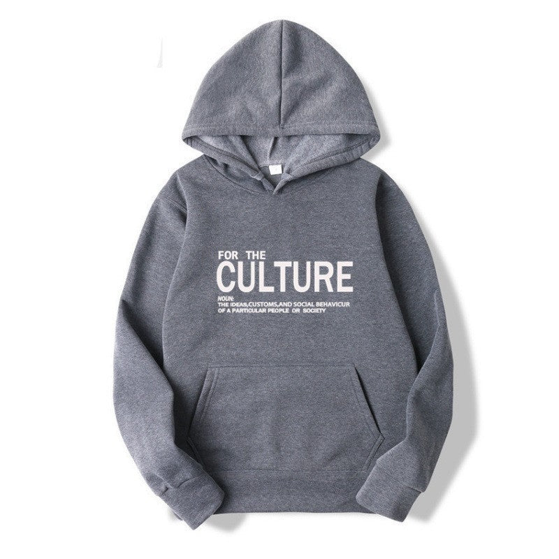 Damhoodie med inspirerande kulturell tryck Mirla-Eva Jonsson