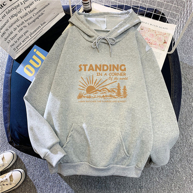 Damhoodie med inspirerande landskapsdesign Mirla-Eva Jonsson