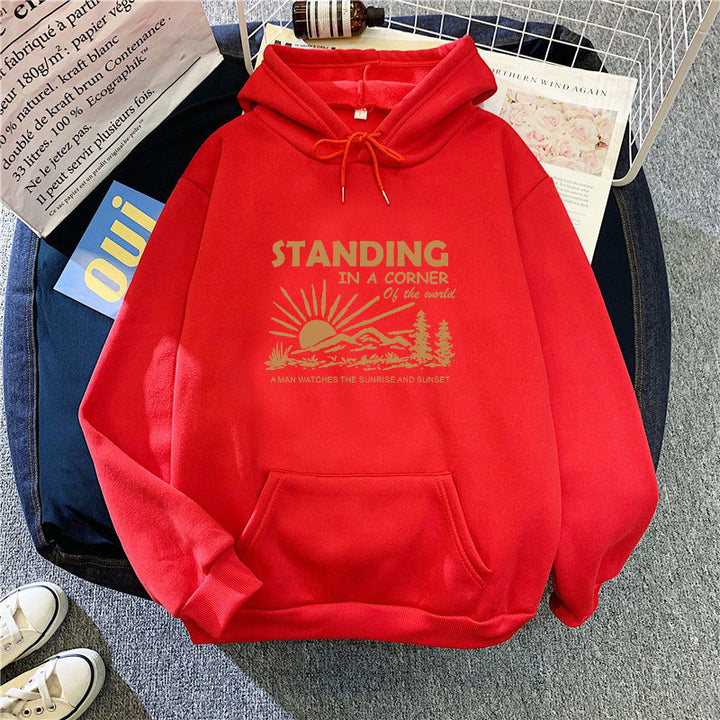 Damhoodie med inspirerande landskapsdesign Mirla-Eva Jonsson