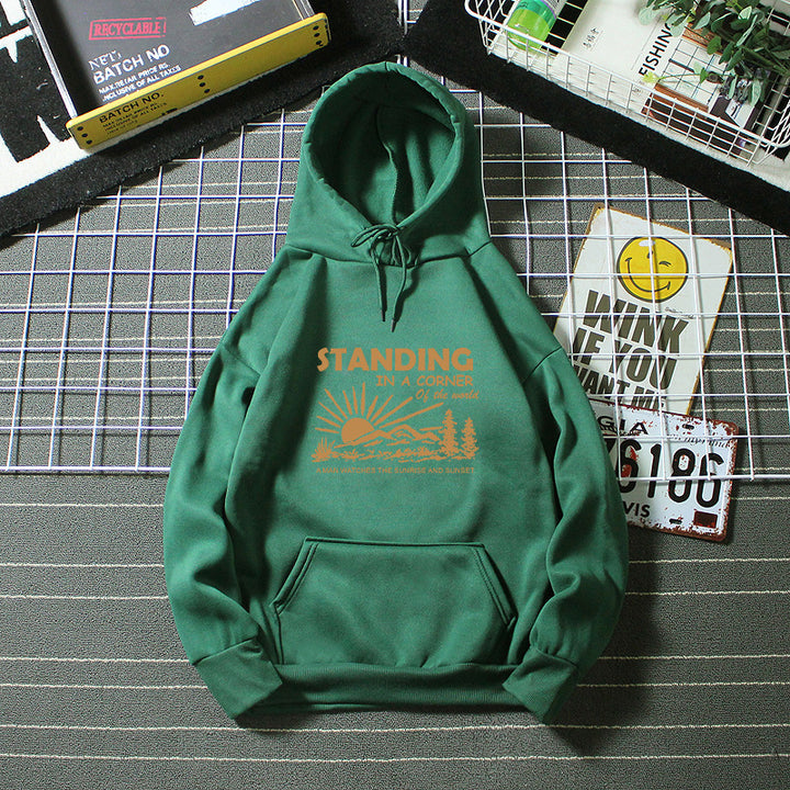 Damhoodie med inspirerande landskapsdesign Mirla-Eva Jonsson