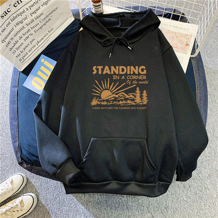Damhoodie med inspirerande landskapsdesign Mirla-Eva Jonsson