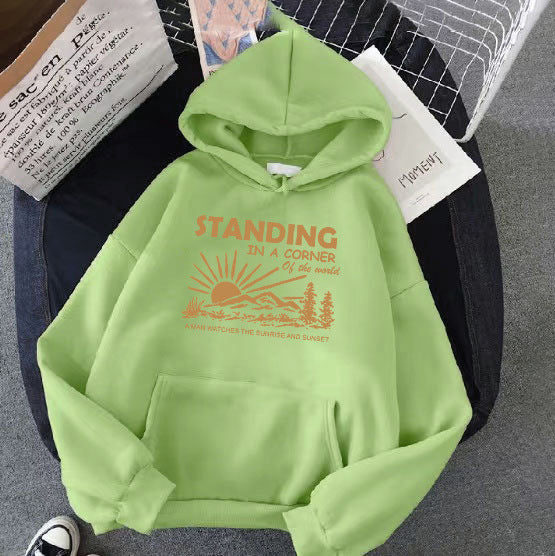 Damhoodie med inspirerande landskapsdesign Mirla-Eva Jonsson