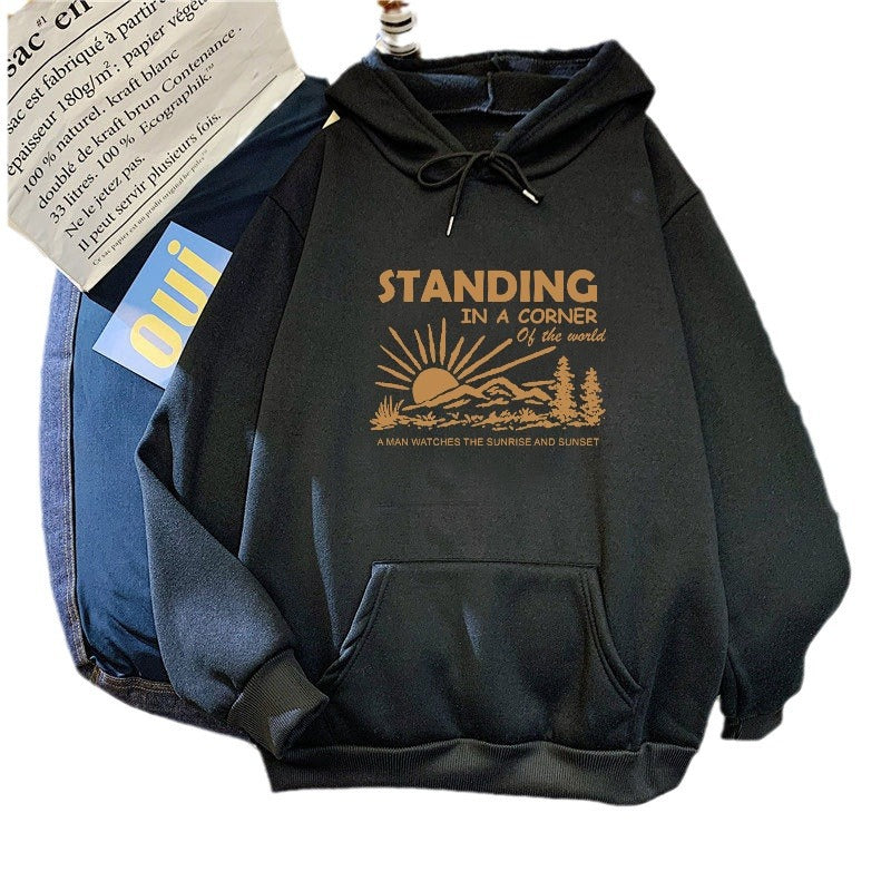 Damhoodie med inspirerande landskapsdesign Mirla-Eva Jonsson
