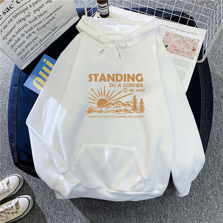 Damhoodie med inspirerande landskapsdesign Mirla-Eva Jonsson