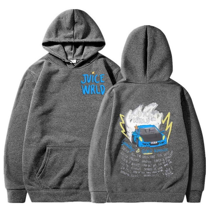 Damhoodie med livlig graffiti-design och bekväm passform Mirla-Eva Jonsson
