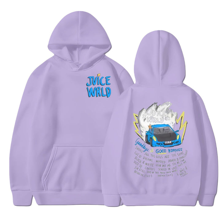 Damhoodie med livlig graffiti-design och bekväm passform Mirla-Eva Jonsson