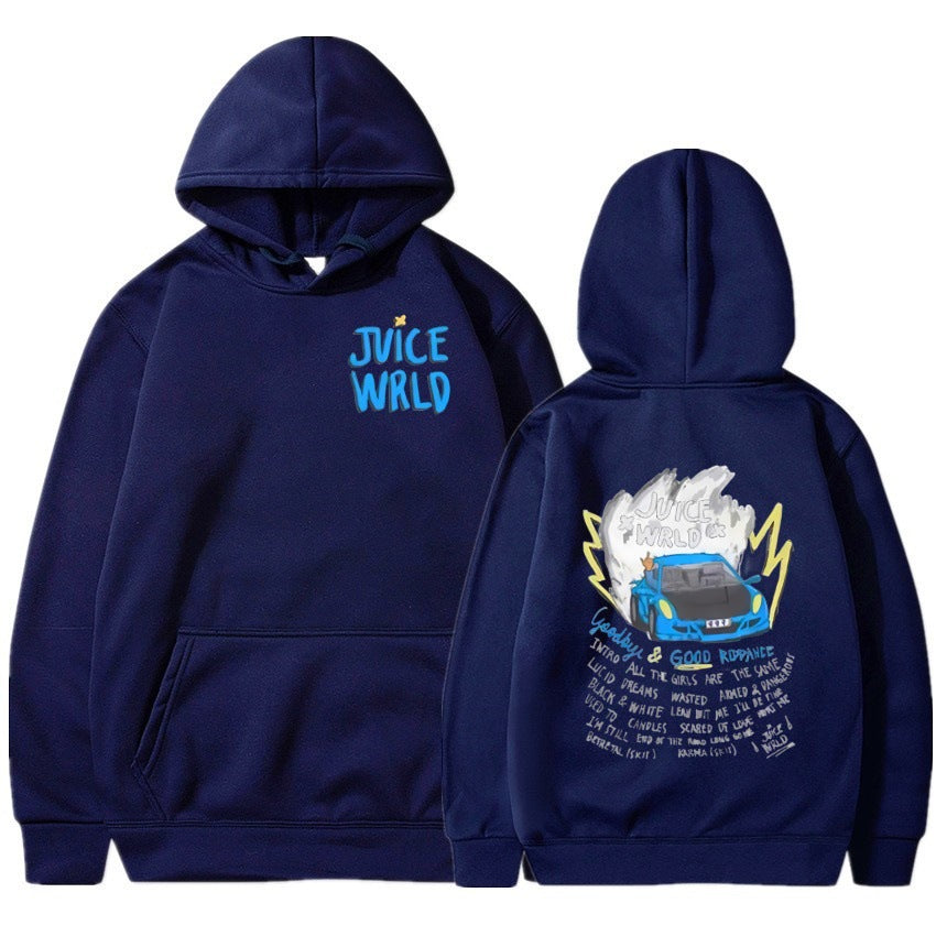 Damhoodie med livlig graffiti-design och bekväm passform Mirla-Eva Jonsson