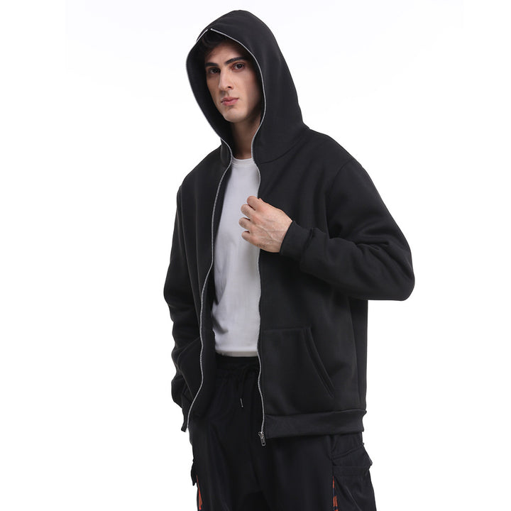 Daming mode Zip-Hoodie med värmereglerande teknologi Eva Jonsson-Eva Jonsson