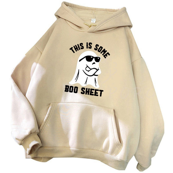 Daminhoodies med en rolig slogan och bekväm passform Mirla-Eva Jonsson