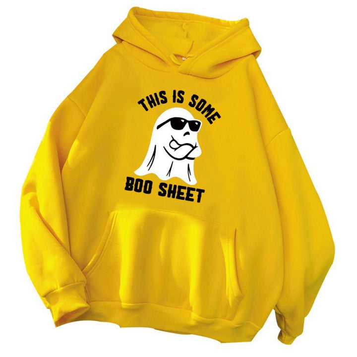 Daminhoodies med en rolig slogan och bekväm passform Mirla-Eva Jonsson