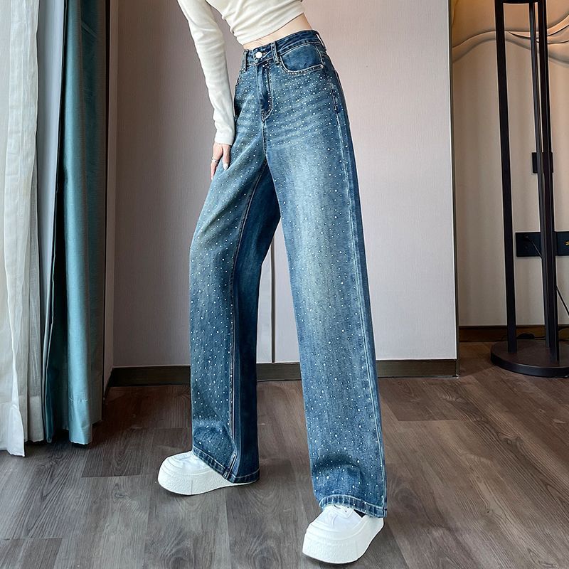 Damjeans med glänsande pärldetaljer Mirla-Eva Jonsson