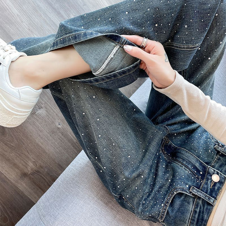 Damjeans med glänsande pärldetaljer Mirla-Eva Jonsson