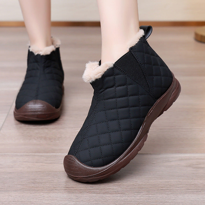 Damkängor med varm foder, elastisk insättning och halkfri sula Eva Jonsson-Eva Jonsson