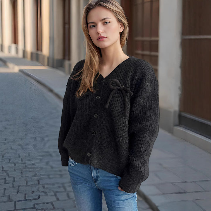 Damkjol med fint strukturmönster och dekorativa knapppdetaljer Eva Jonsson-Eva Jonsson