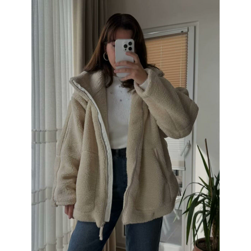 Damkjolig Teddyjacka Mirla-Eva Jonsson