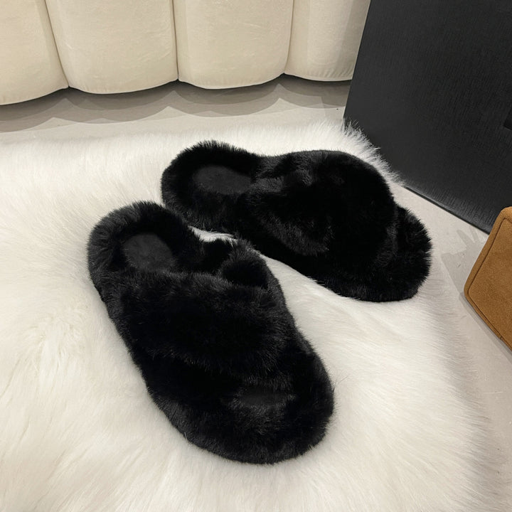 Damkuschiga tofflor med fluffigt foder Eva Jonsson-Eva Jonsson