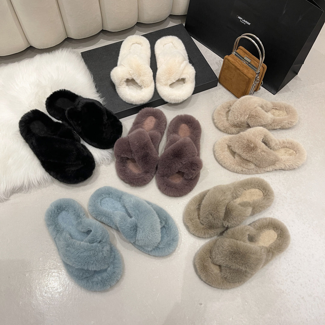 Damkuschiga tofflor med fluffigt foder Eva Jonsson-Eva Jonsson