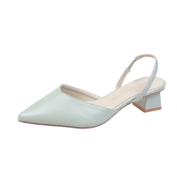 Damkvinnor Eleganta Slingback Pumps med Snygg Snitt och Bekväm Blockklack Mirla-Eva Jonsson