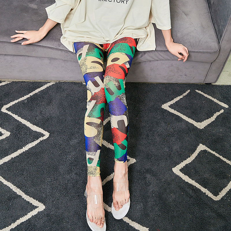 Damleggings med moderiktig text Mirla-Eva Jonsson