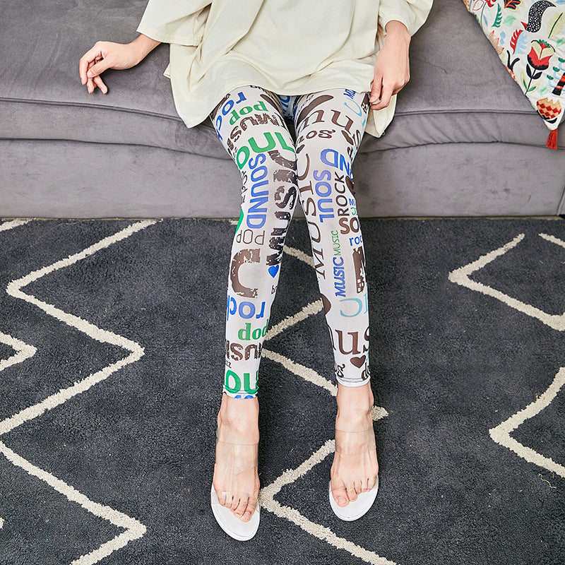 Damleggings med moderiktig text Mirla-Eva Jonsson