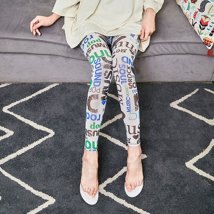 Damleggings med moderiktig text Mirla-Eva Jonsson
