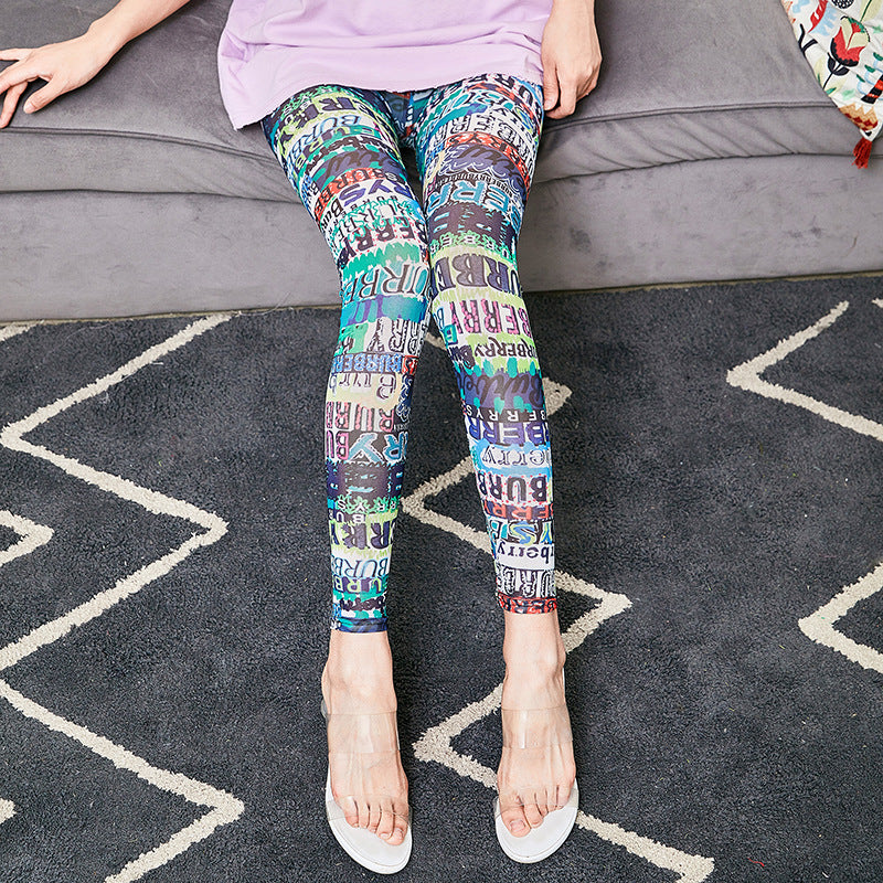 Damleggings med moderiktig text Mirla-Eva Jonsson