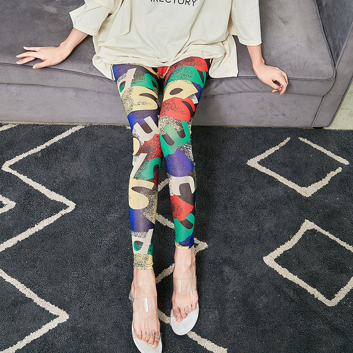 Damleggings med moderiktig text Mirla-Eva Jonsson