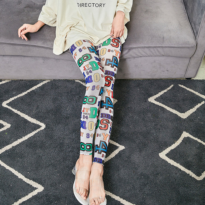 Damleggings med moderiktig text Mirla-Eva Jonsson