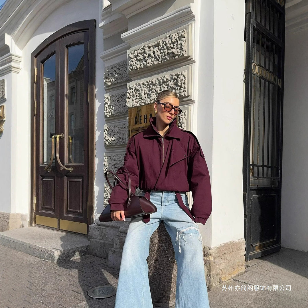 Dammarnas fritidsjacka med praktisk dragsko Mirla-Eva Jonsson