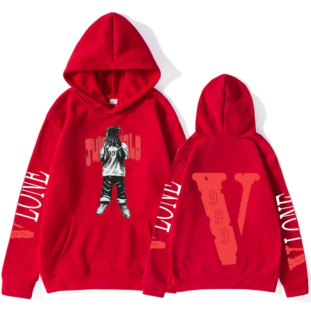 Dammens hoodie med konstnärligt tryck och bekväm passform Mirla-Eva Jonsson