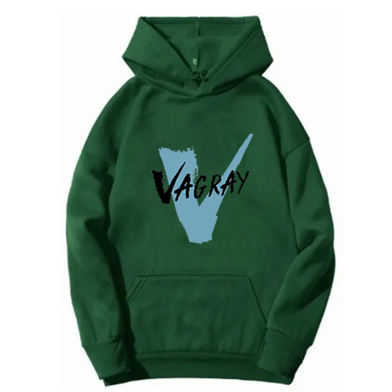 Dammens huva sweatshirt med modern logotryck Mirla-Eva Jonsson