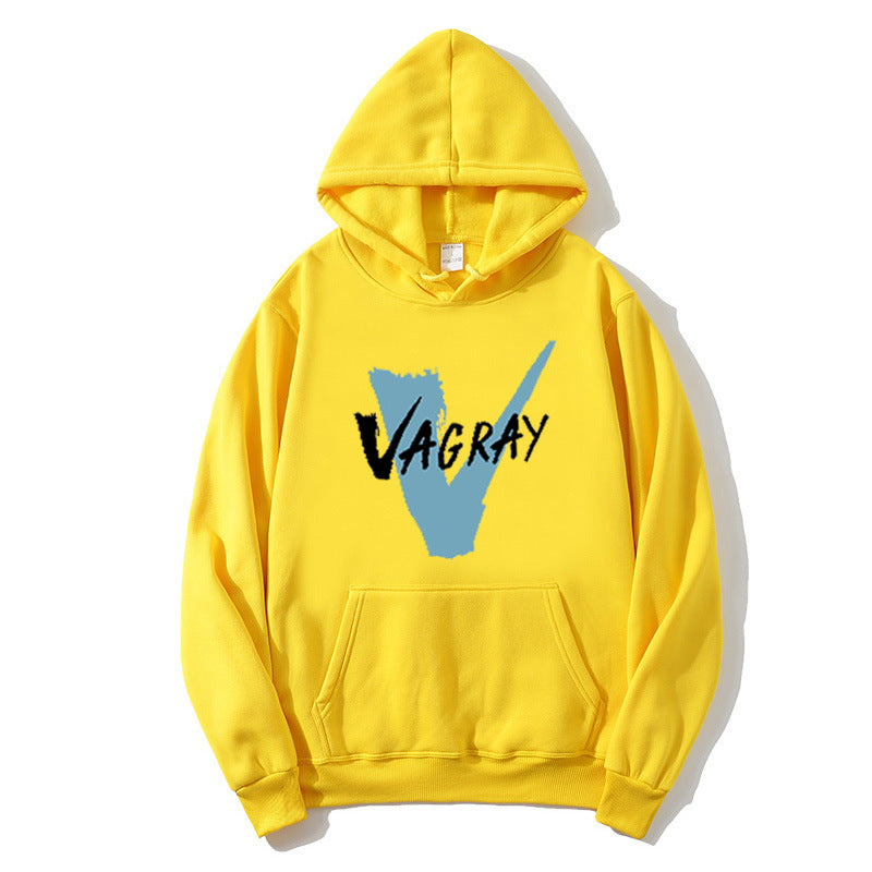 Dammens huva sweatshirt med modern logotryck Mirla-Eva Jonsson