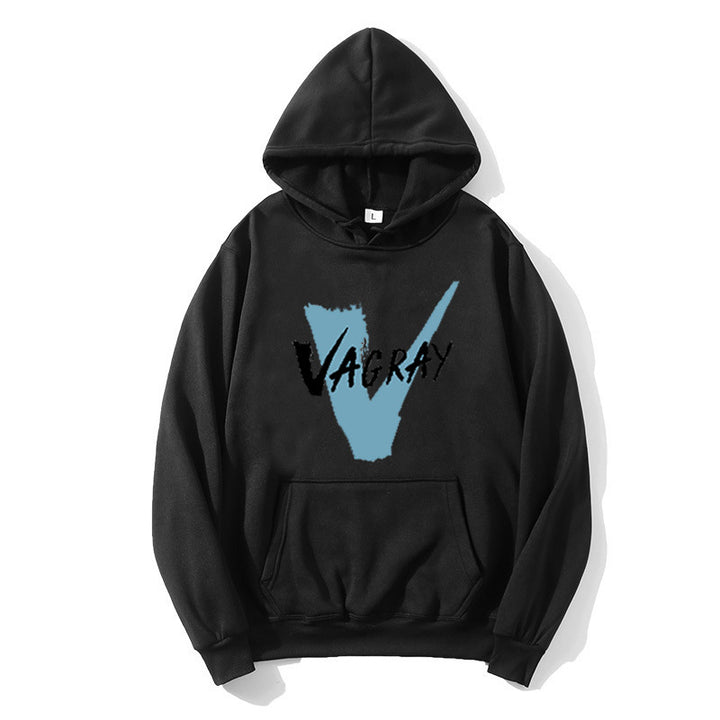 Dammens huva sweatshirt med modern logotryck Mirla-Eva Jonsson