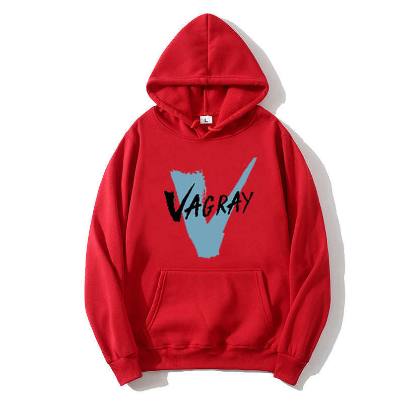 Dammens huva sweatshirt med modern logotryck Mirla-Eva Jonsson