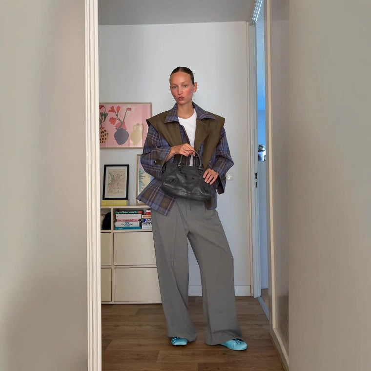 Dammode Rutig Kappa Jacka Mirla-Eva Jonsson