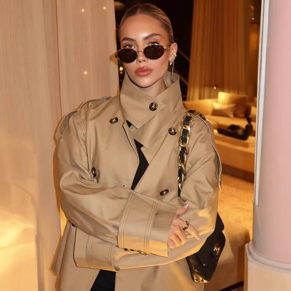Dammode kort trench coat jacka Mirla-Eva Jonsson