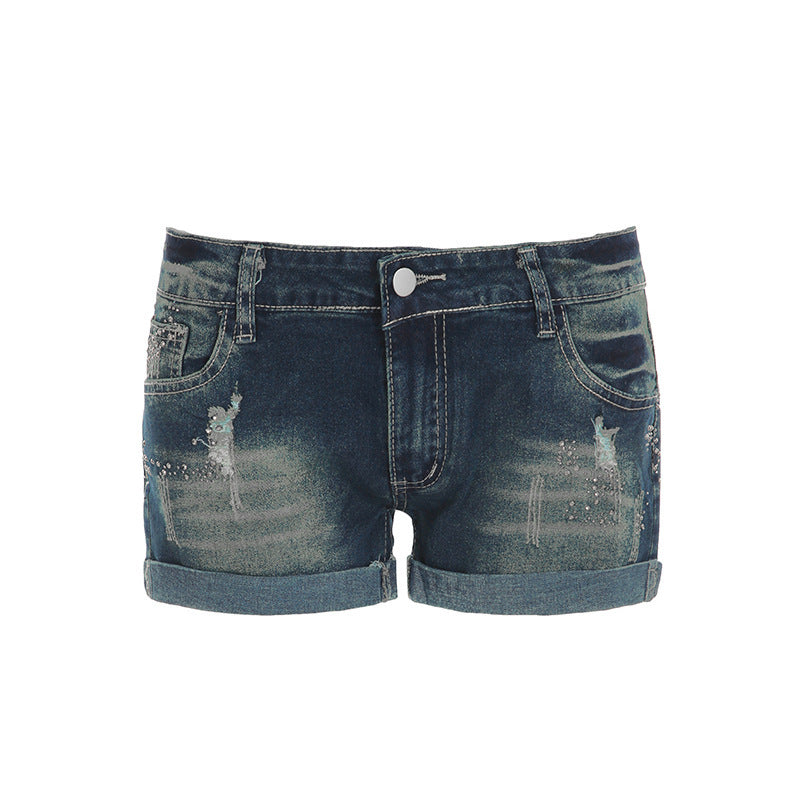 Damon jeans shorts with glittering details and modern design Mirla-Eva Jonsson