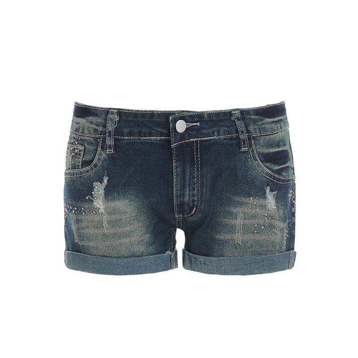 Damon jeans shorts with glittering details and modern design Mirla-Eva Jonsson