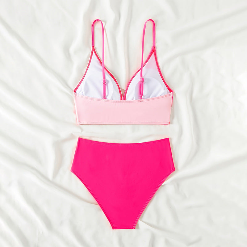 Dams Bikini-set med elegant omslag design och hög benöppning Mirla-Eva Jonsson