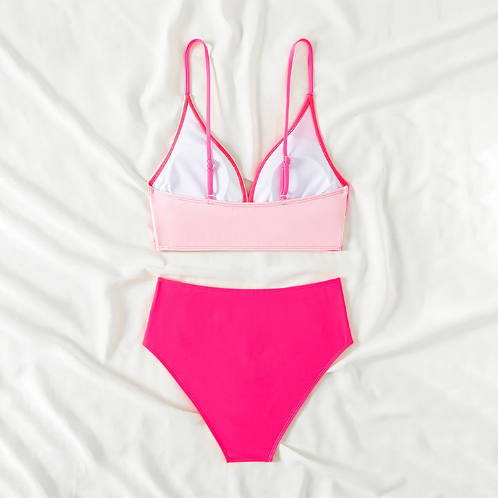 Dams Bikini-set med elegant omslag design och hög benöppning Mirla-Eva Jonsson