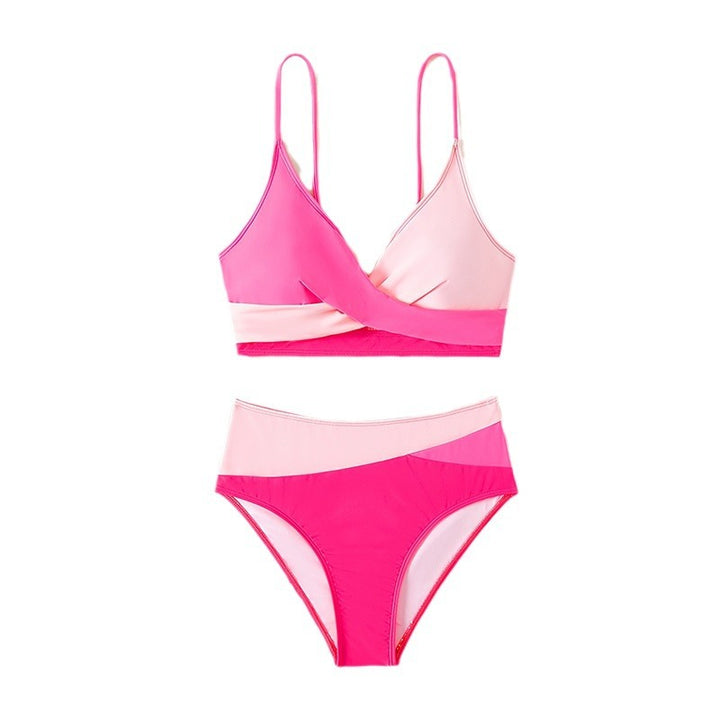 Dams Bikini-set med elegant omslag design och hög benöppning Mirla-Eva Jonsson
