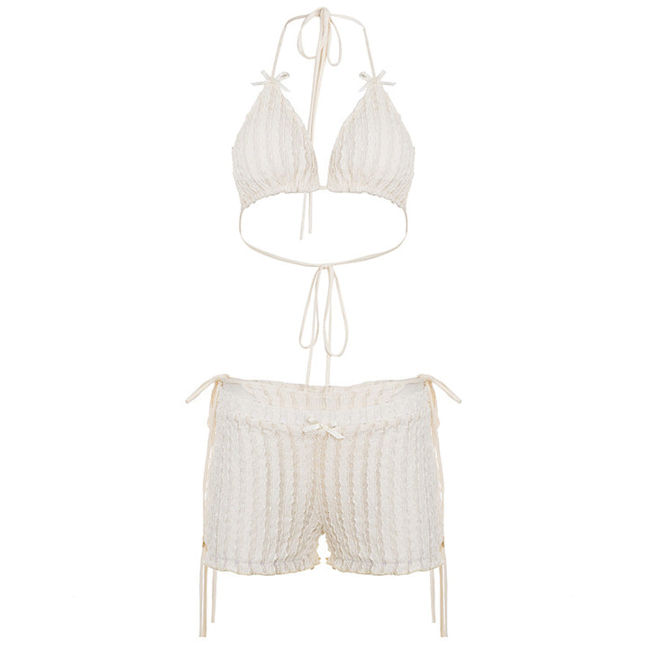 Dams Bikini-set med lekfulla remmar och avslappnad passform Mirla-Eva Jonsson